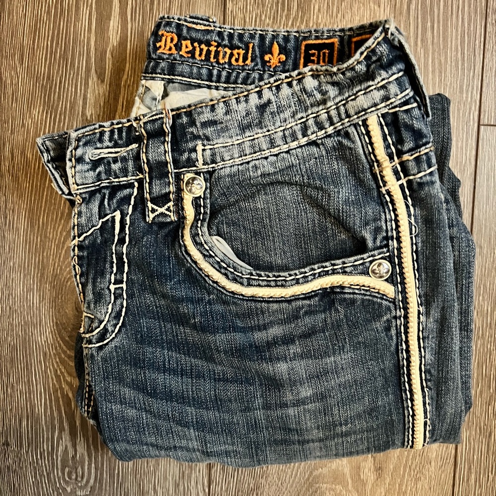 MENS Rock Revival jeans